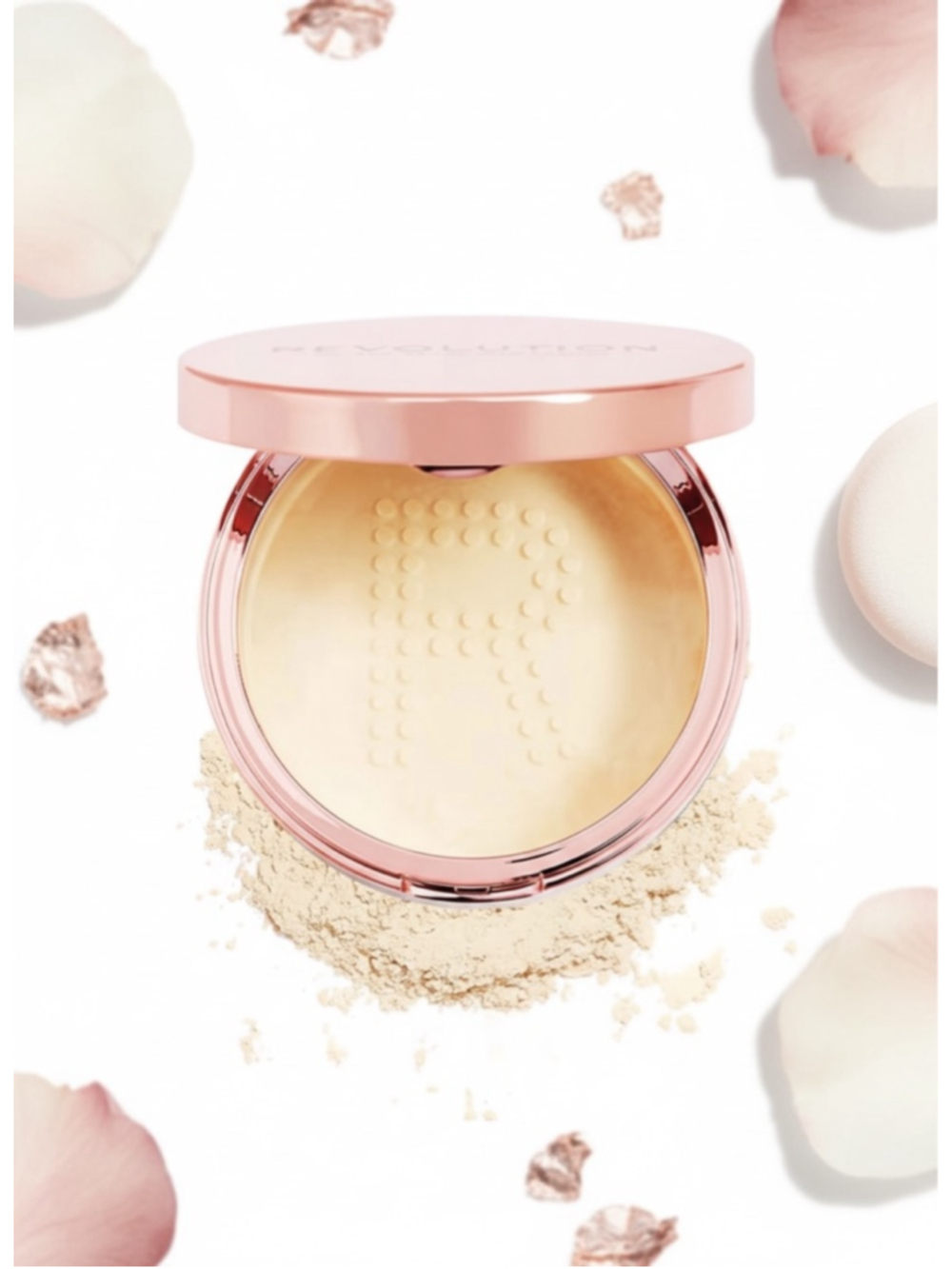 Makeup Revolution Conceal & Fix Loose Setting Powder Light Yellow 13g New